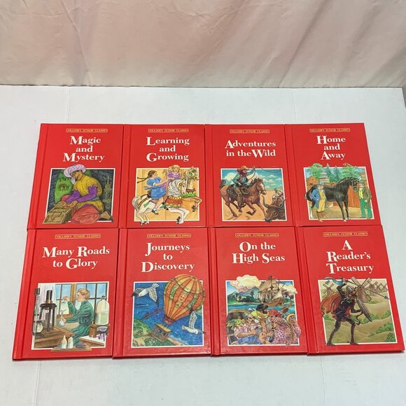 Collier's Junior Classics 1993 Story Books Set Volumes 1-16 Hard Cover - Picture 8 of 15